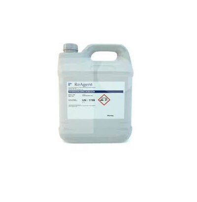 Extra power strong pure acid (HCL 32%) 5 ltrs